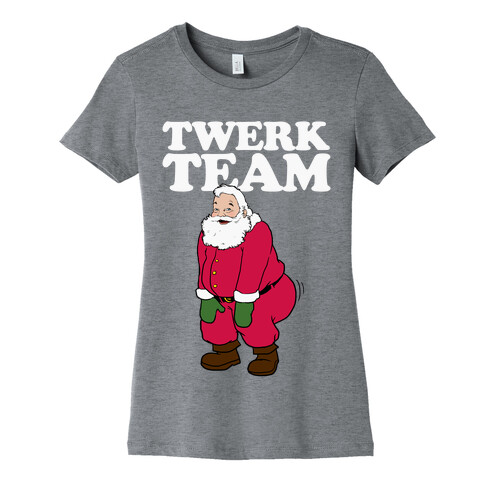 Twerk Team Santa Womens T-Shirt