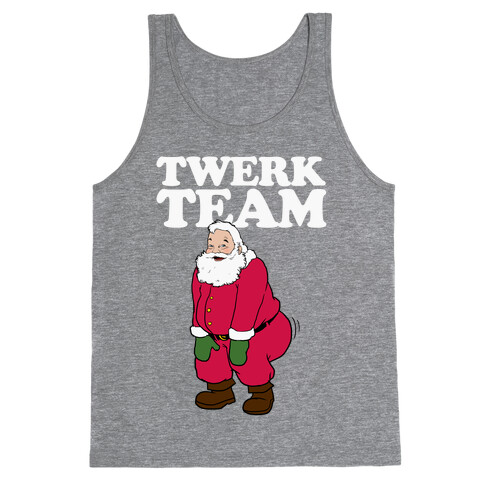 Twerk Team Santa Tank Top