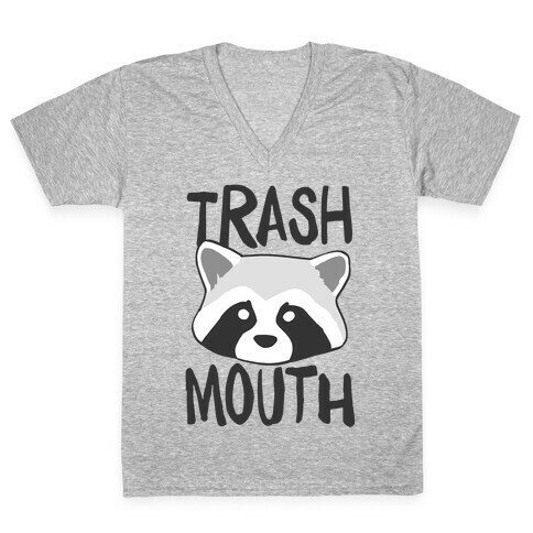 Trash Mouth  V-Neck Tee Shirt