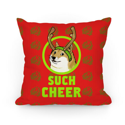 Christmas Doge Pillow