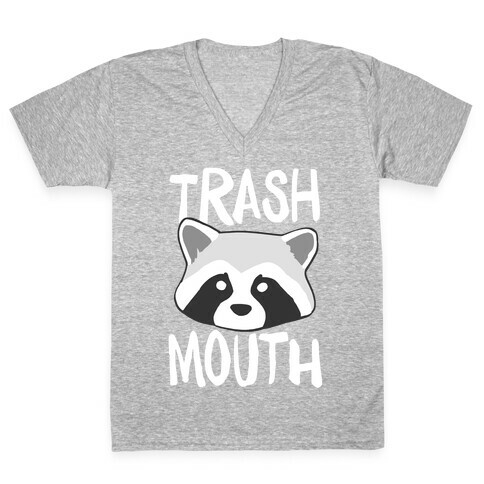 Trash Mouth V-Neck Tee Shirt