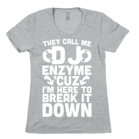 DJ Enzyme Womens T-Shirt