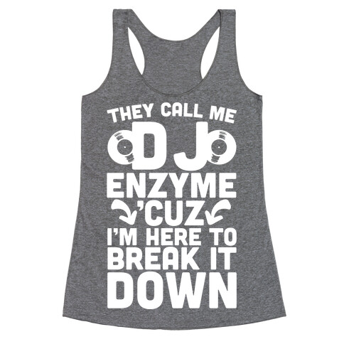 DJ Enzyme Racerback Tank Top