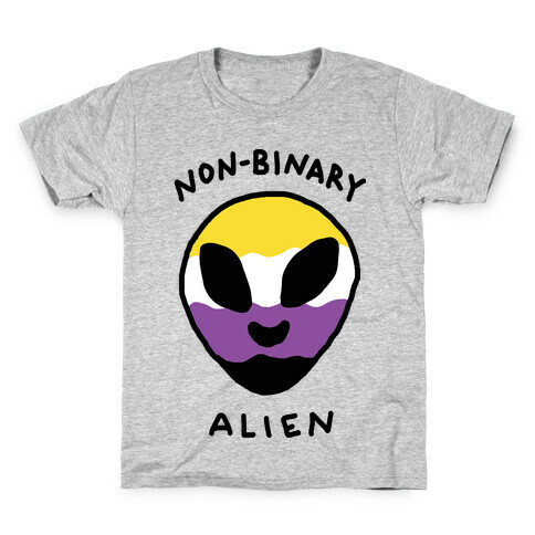 Non Binary Alien Kids T-Shirt