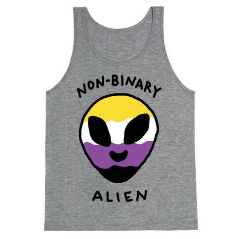Non Binary Alien Tank Top