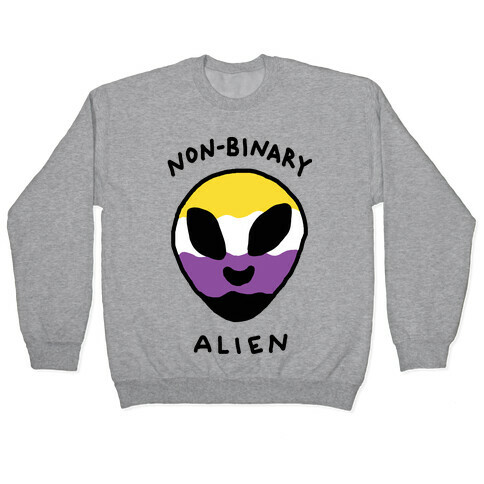 Non Binary Alien Pullover