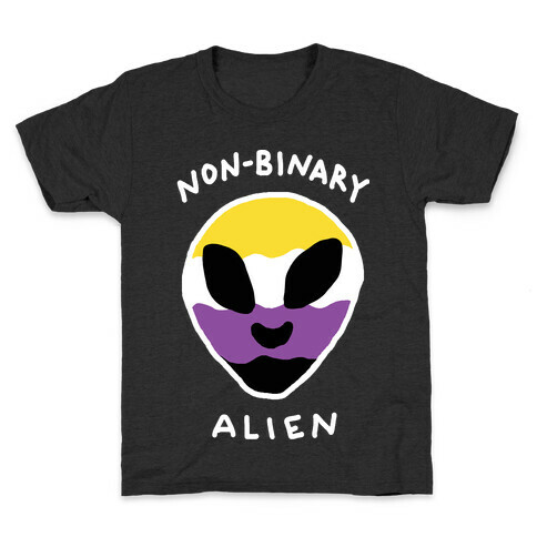 Non Binary Alien Kids T-Shirt