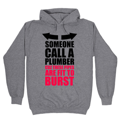 Call A Plumber Hooded Sweatshirt