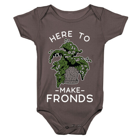 Here to Make Fronds Baby One-Piece