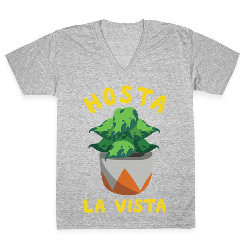 Hosta La Vista V-Neck Tee Shirt