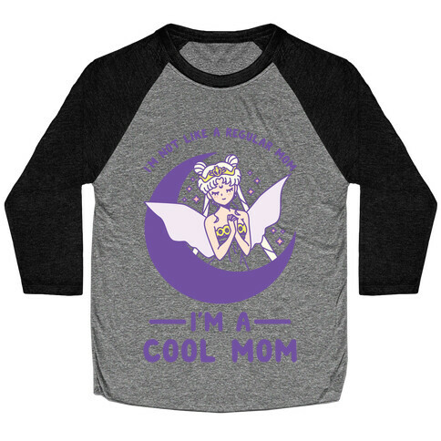 I'm a Cool Mom Neo Queen Serenity Baseball Tee