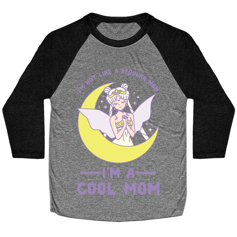 I'm a Cool Mom Neo Queen Serenity Baseball Tee