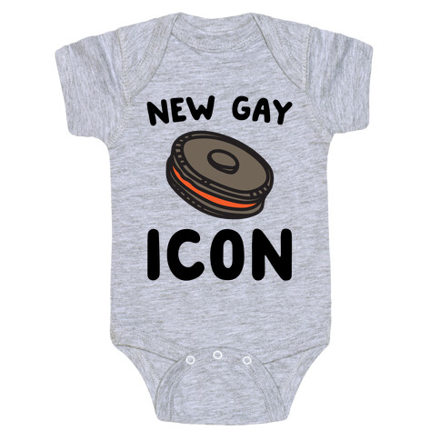 New Gay Icon Parody Baby One-Piece