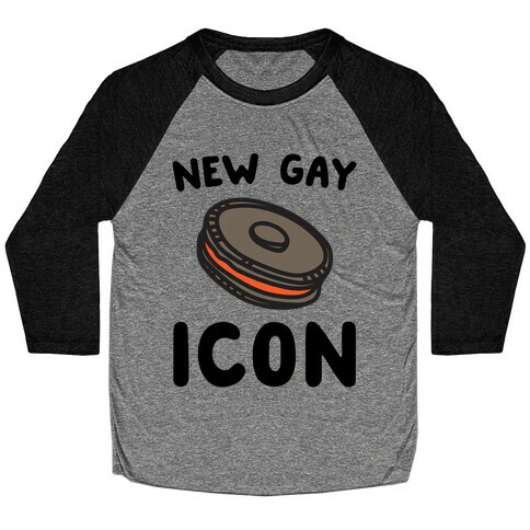 New Gay Icon Parody Baseball Tee
