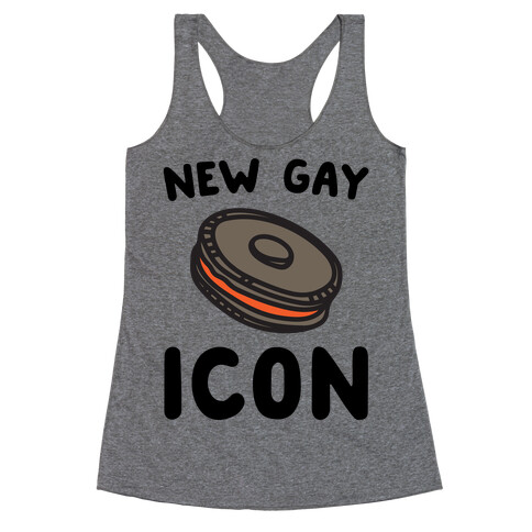 New Gay Icon Parody Racerback Tank Top