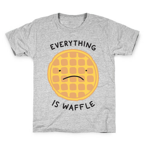 Everything Is Waffle Kids T-Shirt