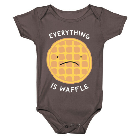 Everything Is Waffle Baby One-Piece