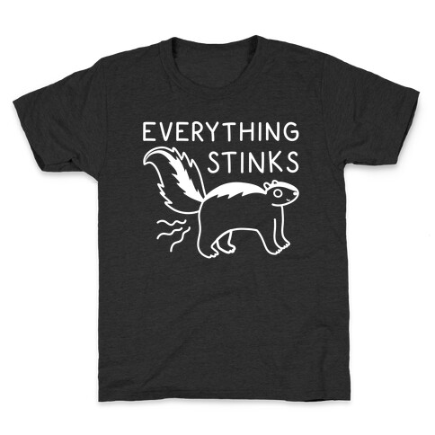 Everything Stinks Skunk Kids T-Shirt