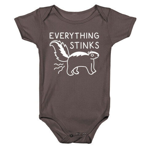 Everything Stinks Skunk Baby One-Piece