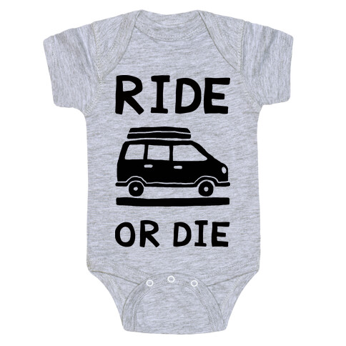 Ride Or Die Road Trip Baby One-Piece