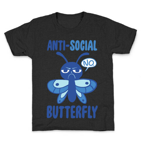 Anti-Social Butterfly Kids T-Shirt