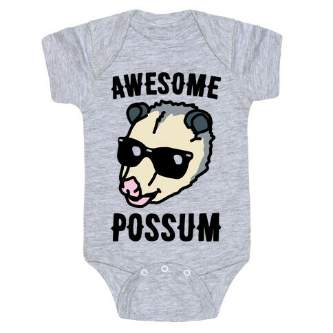 Awesome Possum  Baby One-Piece