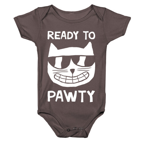 Ready To Pawty Baby One-Piece