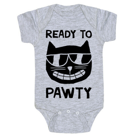 Ready To Pawty Baby One-Piece