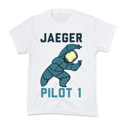 Jaeger Pilot 1 (1 of 2 set) Kids T-Shirt