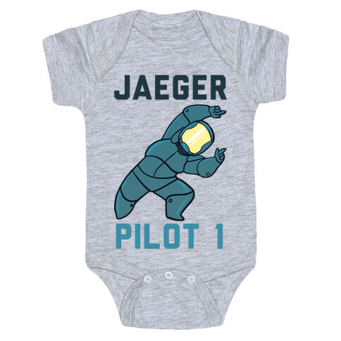Jaeger Pilot 1 (1 of 2 set) Baby One-Piece