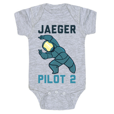 Jaeger Pilot 2 (1 of 2 set) Baby One-Piece