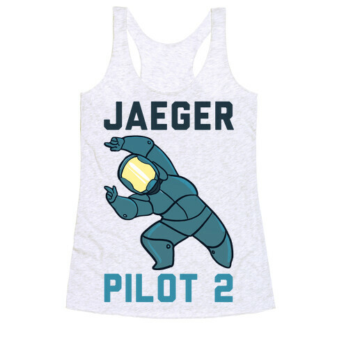 Jaeger Pilot 2 (1 of 2 set) Racerback Tank Top