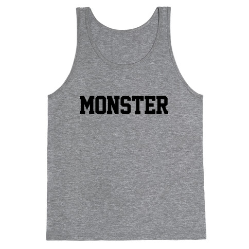 Monster Text Tank Top