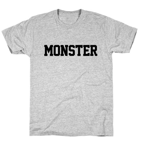 Monster Text T-Shirt