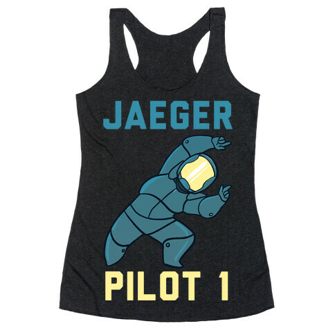 Jaeger Pilot 1 (1 of 2 Pair) Racerback Tank Top