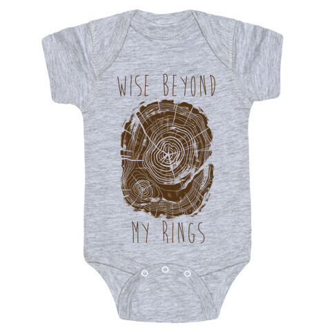 Wise Beyond My Rings Baby One-Piece