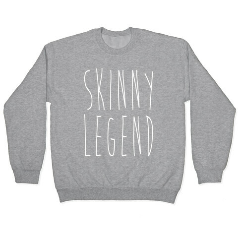 Skinny Legend White Print Pullover
