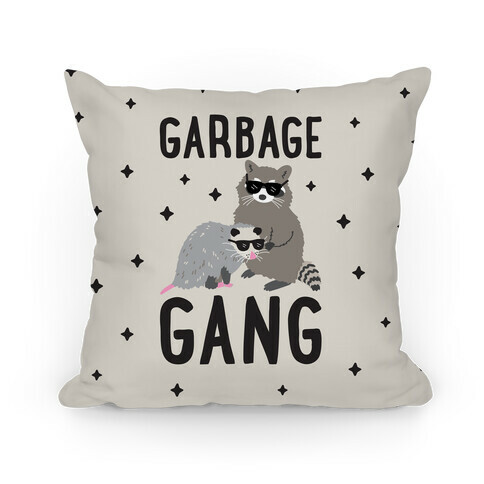 Garbage Gang Pillow