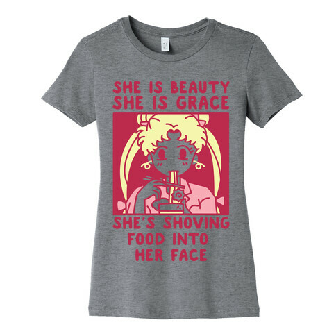 She Is Beauty Usagi Womens T-Shirt