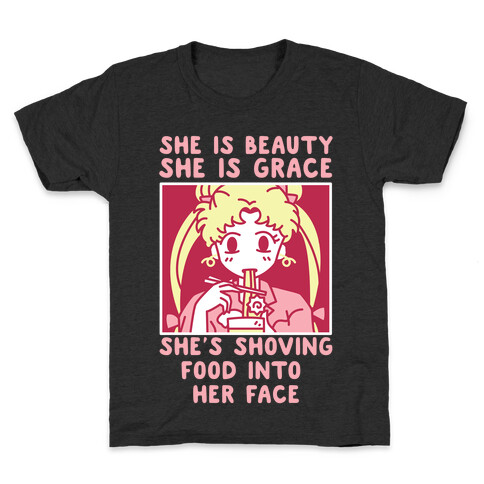 She Is Beauty Usagi Kids T-Shirt