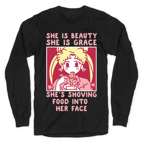 She Is Beauty Usagi Long Sleeve T-Shirt