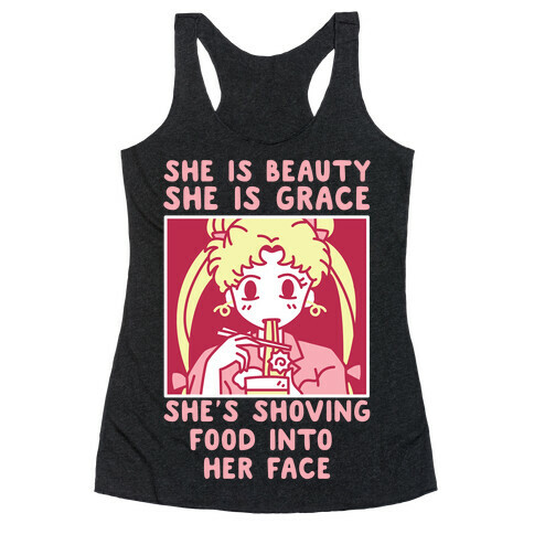 She Is Beauty Usagi Racerback Tank Top