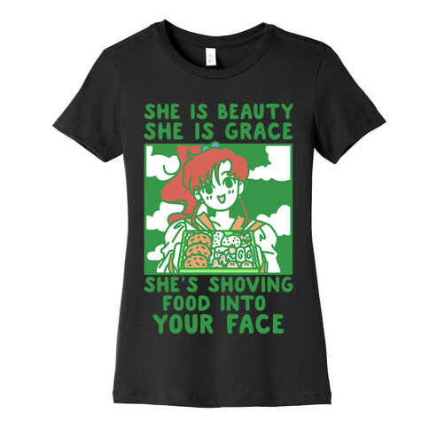 She Is Beauty Makoto Womens T-Shirt