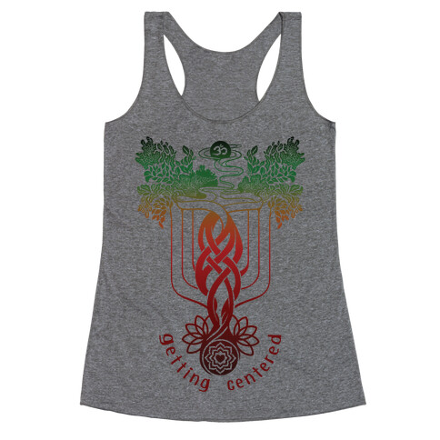 Getting Centered Racerback Tank Top