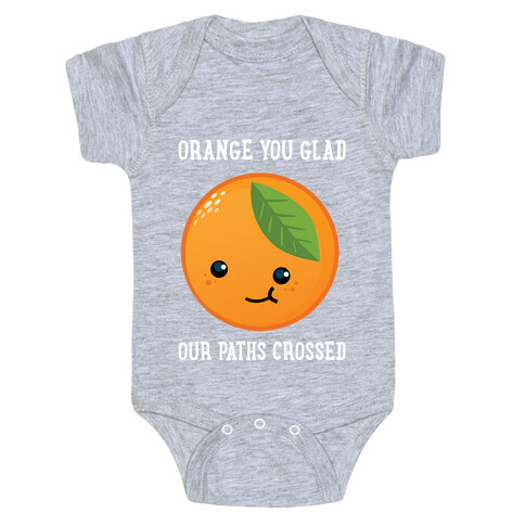 Orange You Glad Baby One-Piece