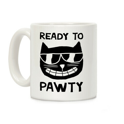 Ready To Pawty Coffee Mug