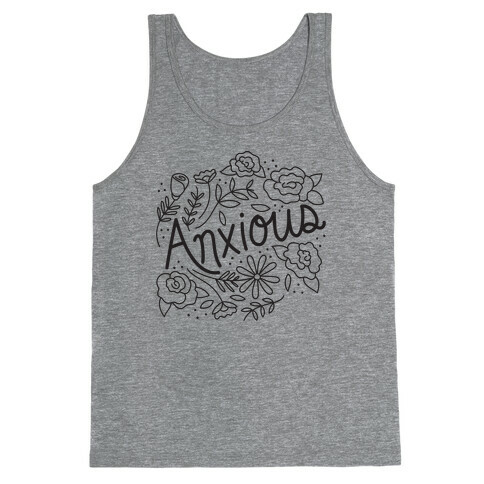 Anxious Florals Tank Top