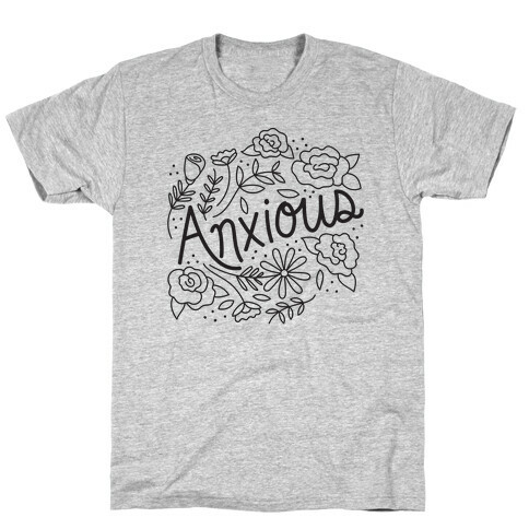 Anxious Florals T-Shirt