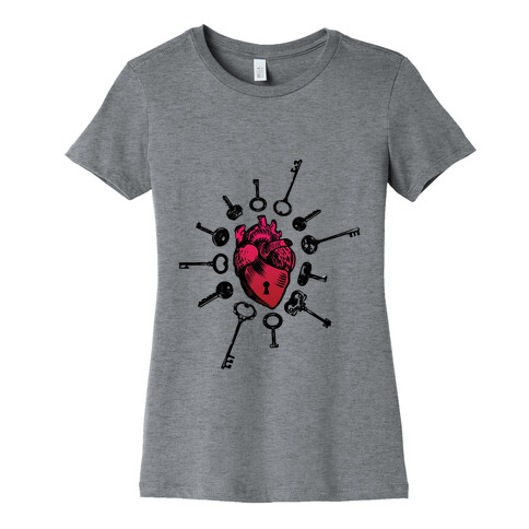 Keys To My Heart Womens T-Shirt