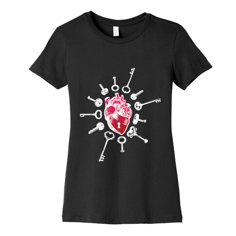 Keys To My Heart Womens T-Shirt